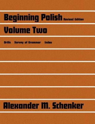 Livre Beginning Polish Alexander M. Schenker