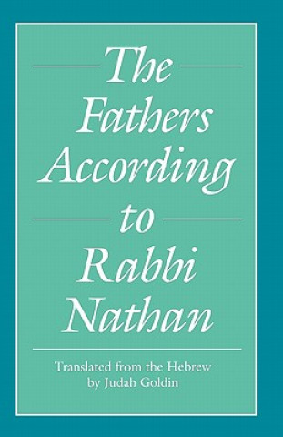 Book Fathers According to Rabbi Nathan Judah Goldin