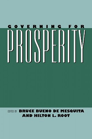 Kniha Governing for Prosperity Bruce Bueno Bueno de