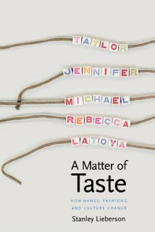 Book Matter of Taste Stanley Lieberson