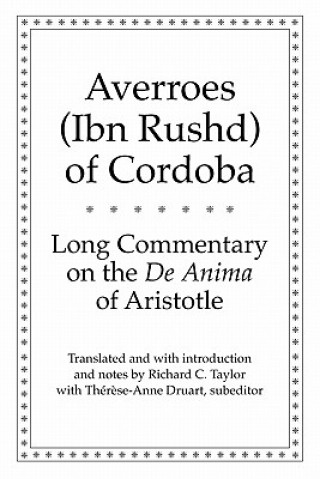 Könyv Long Commentary on the De Anima of Aristotle Averroes