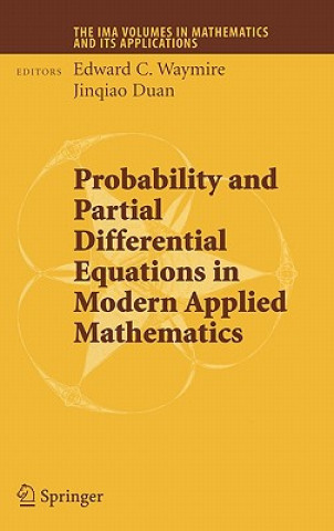 Libro Probability and Partial Differential Equations in Modern Applied Mathematics Edward C. Waymire