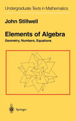 Carte Elements of Algebra John Stillwell