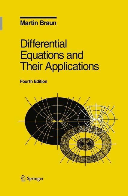 Kniha Differential Equations and Their Applications Martin Braun
