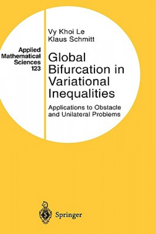 Könyv Global Bifurcation in Variational Inequalities Klaus Schmitt