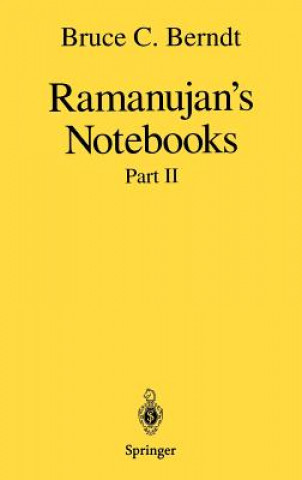 Kniha Ramanujan's Notebooks Srinivasa Ramanujan Aiyangar