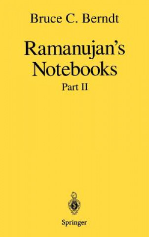 Książka Ramanujan's Notebooks Srinivasa Ramanujan Aiyangar