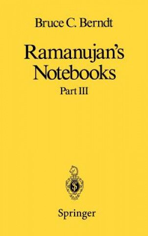 Carte Ramanujan's Notebooks Bruce C. Berndt