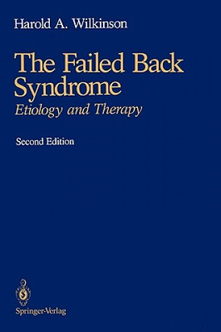 Libro Failed Back Syndrome Wilkinson