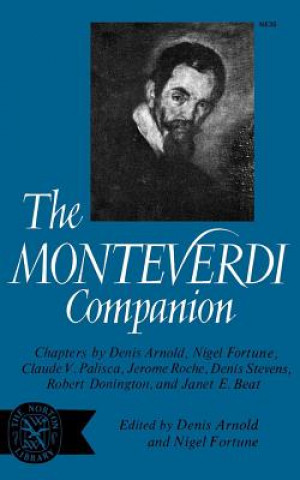 Knjiga Monteverdi Companion Claude V. Palisca