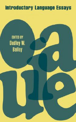 Kniha Introductory Language Essays Dudley Bailey