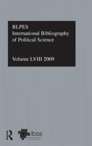 Kniha IBSS: Political Science: 2009 Vol.58 The British Library of Political and Eco