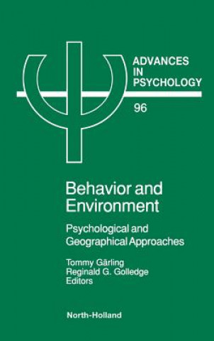 Βιβλίο Behavior and Environment T. Garling