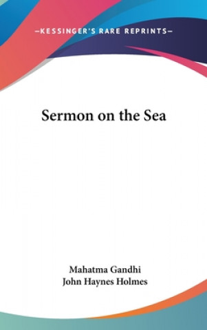 Kniha SERMON ON THE SEA Mahátma Gándhí