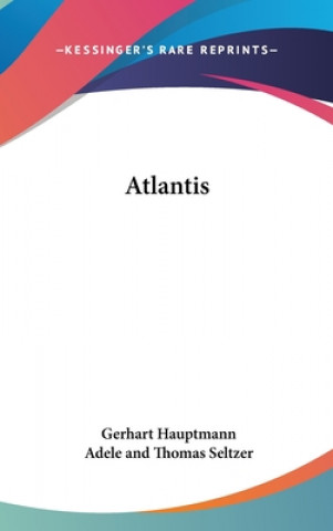 Libro ATLANTIS GERHART HAUPTMANN