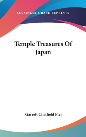 Könyv TEMPLE TREASURES OF JAPAN GARRETT CHATFI PIER