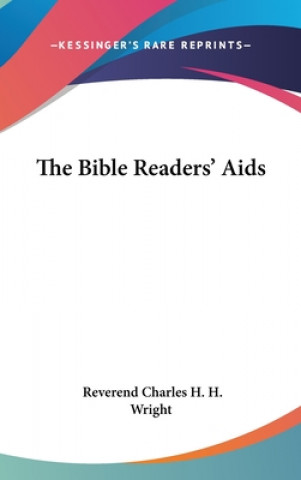 Libro THE BIBLE READERS' AIDS REVEREND CHA WRIGHT