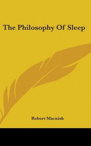 Book The Philosophy Of Sleep Robert Macnish