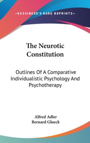 Book Neurotic Constitution Alfred Adler
