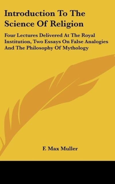 Kniha Introduction To The Science Of Religion F. Max Muller