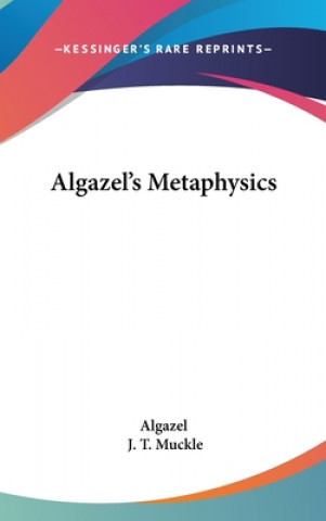 Carte ALGAZEL'S METAPHYSICS ALGAZEL