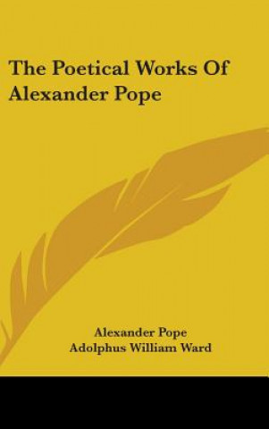 Carte Poetical Works Of Alexander Pope Alexander Pope