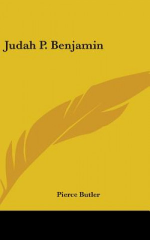 Βιβλίο JUDAH P. BENJAMIN PIERCE BUTLER