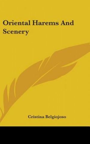 Buch Oriental Harems And Scenery Cristina Belgiojoso