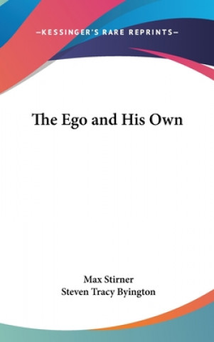 Book Ego And His Own Max Stirner