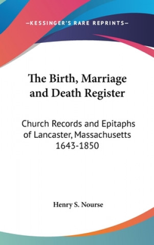 Βιβλίο Birth, Marriage And Death Register 