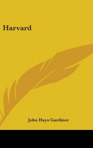 Libro HARVARD JOHN HAYS GARDINER