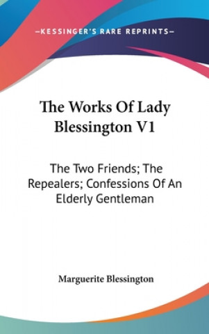 Kniha Works Of Lady Blessington V1 Marguerite Blessington