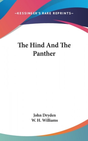 Carte THE HIND AND THE PANTHER JOHN DRYDEN