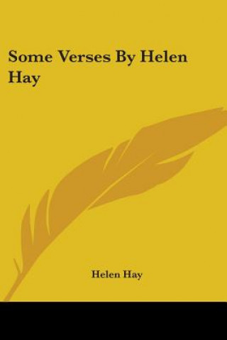 Buch SOME VERSES BY HELEN HAY HELEN HAY