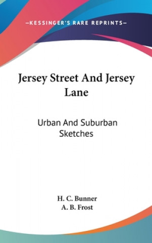 Könyv JERSEY STREET AND JERSEY LANE: URBAN AND H. C. BUNNER