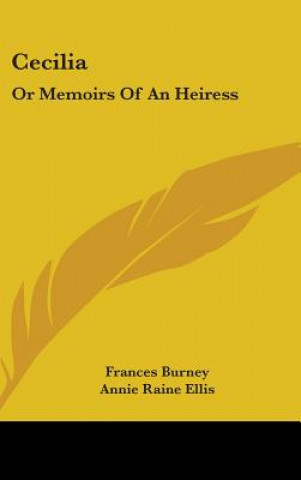 Könyv Cecilia Frances Burney