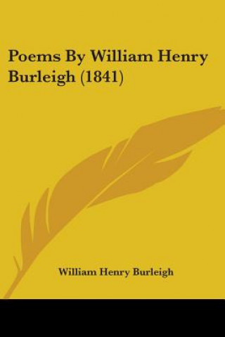 Carte Poems By William Henry Burleigh (1841) William Henry Burleigh