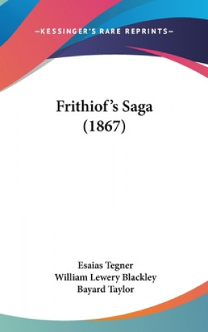 Carte Frithiof's Saga (1867) Esaias Tegner