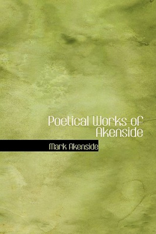 Carte Poetical Works of Akenside Mark Akenside