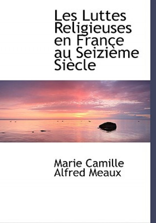 Książka Les Luttes Religieuses En France Au Seiziaume Siaucle Marie Camille Alfred Meaux