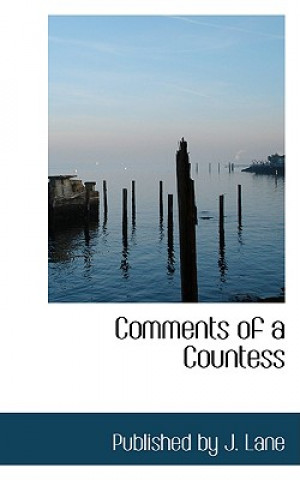 Buch Comments of a Countess Published By J Lane