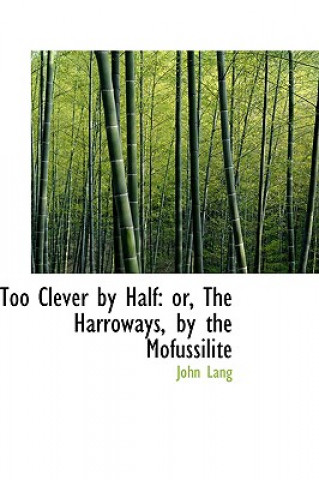 Könyv Too Clever by Half John Lang