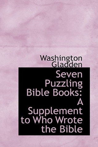 Libro Seven Puzzling Bible Books Washington Gladden