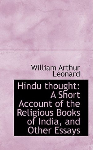 Книга Hindu Thought William Arthur Leonard