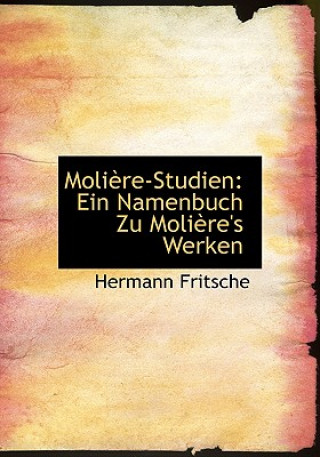 Kniha Moliaure-Studien Hermann Fritsche