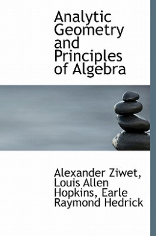 Book Analytic Geometry and Principles of Algebra Louis Allen Hopkins Earle Raymon Ziwet