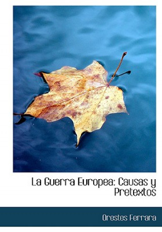 Buch Guerra Europea Orestes Ferrara