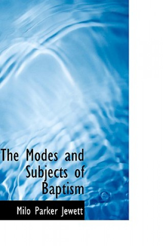 Carte Modes and Subjects of Baptism Milo Parker Jewett