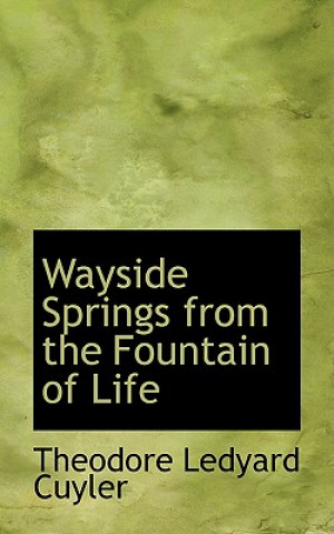 Knjiga Wayside Springs from the Fountain of Life Theodore L Cuyler