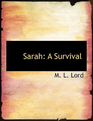 Book Sarah M L Lord